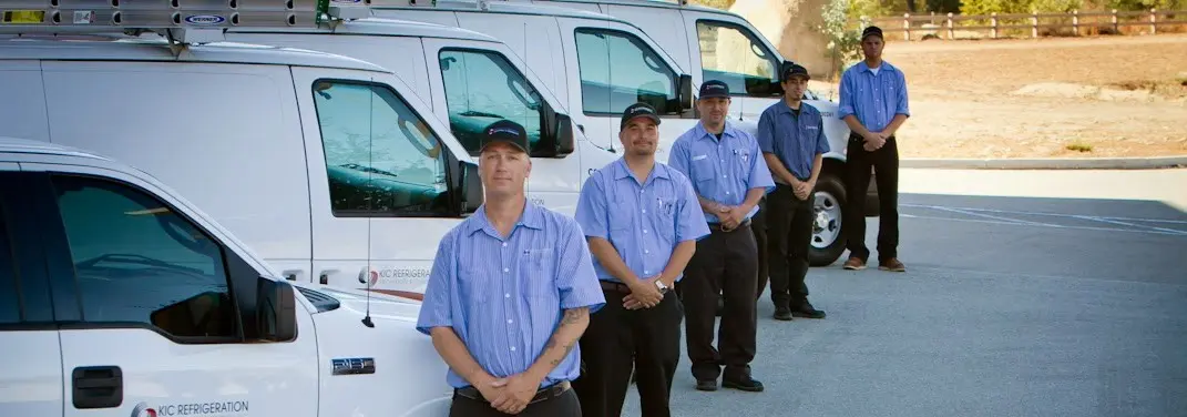 KIC Refrigeration crew ready for Mini Split Repair jobs across Hemet